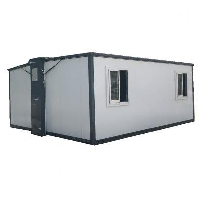 China Modern cheap prefab modern home design 2 stories 40ft container price for sale