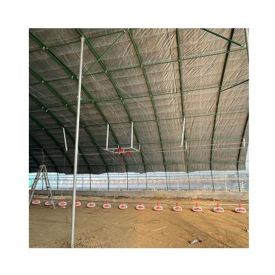 China Easily Assembled Manufactures Polytunnel Multi Span Dome Arch Polytunnel Film Greenhouse Hydroponic Greenhouse Plastic For Vegetables for sale