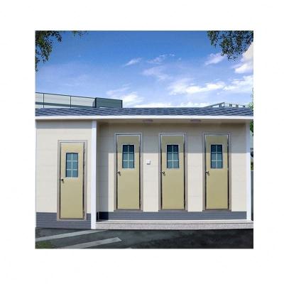 China Easily Assembled Modular Prefab House Cabin Office Premade House Construction Site Mobile Ready Made Flat Pack Mobile 40ft Container for sale