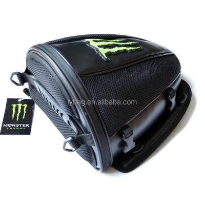 China PVC motorcycle tail bag / hard side saddle box motorcycle bag / different design with nice price for sale