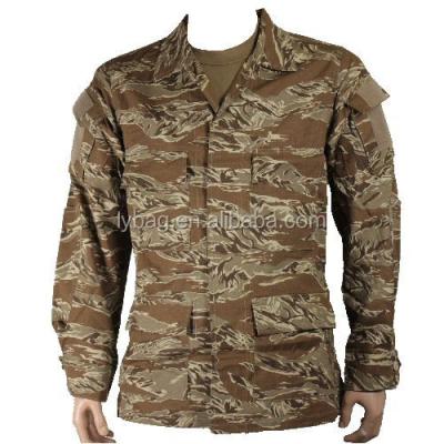 China Rip-Stop Poly-Cotton Blend Rib Stop Camouflage BDU Military Uniform Shirt for sale