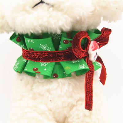 China New Style Fashion Christmas Day Personalized Cute Dog Collars For Small Medium Dogs Cats for sale