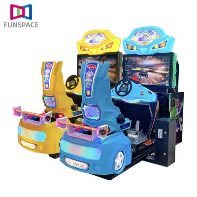 China Popular Game City Mall Playground City Flashing Appearance Driving Simulator Arcade Racing Car Game Machine for sale