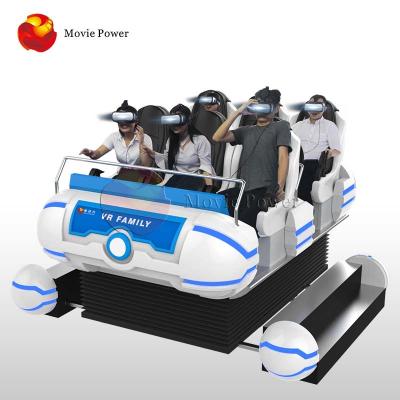 China Amusement Park VR Cinema 9D Virtual Reality Multiplayer Simulator For Family L3.0*W2.3*H1.98m for sale