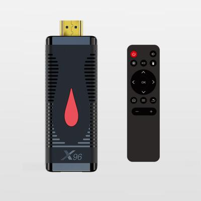 China TV Broadcast OEM Customize X96 Cheapest S400 Smart TV Stick 4K Android Allwinner H313 Fire Stick 10.0 for sale