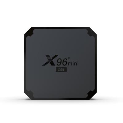 China Wholesale Amlogic S905W4 Quad Dual WIFI Smart Media Player X96 Mini 5G Android 9.0 TV sx Pro X96 Mini 5G Core 2.5G+5G Set Top Box AS NS for sale