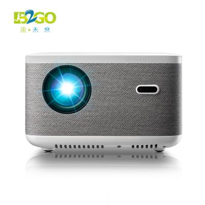 China Pico 2022 Best BK6-A Android 9 Mini LED Video Projector 1080P 2.4G 5.8G Wifi Native OS Internet for sale