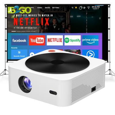 China Pico 4K projectors for sale Portable Mini Multimedia Digital Projector Dual band wifi with Android build in speakers for sale