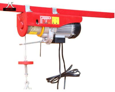 China Electric Cargo Lifting Hoist with Wireless Remote, Mini Micro Electric Winch, 220v 230v Electric Wire Rope Hoist for sale