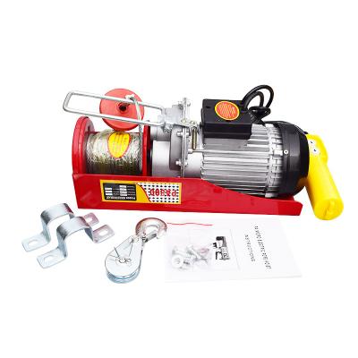 China Lifting Goods Mini Micro Electric Winch, Electric Crane With Wireless Outdoor, Small Electric Winch for sale