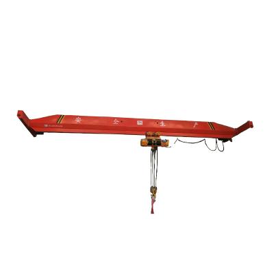 China Heavy Duty Electric Crane Single Beam Overhead Bridge Crane for sale