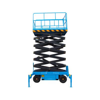 China Hotels electric work platform, scissor lift, work platform for sale