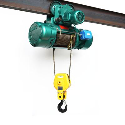 China Construction Hoist CD DM 1 Ton 5 Ton Electric Wire Rope Hoist for sale