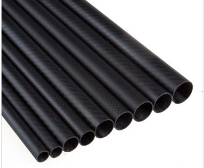 China 10*12*1000MM Matte Carbon Fiber 3K Tube Twill Carbon Tube Bumblebee Tube 12*14 for sale