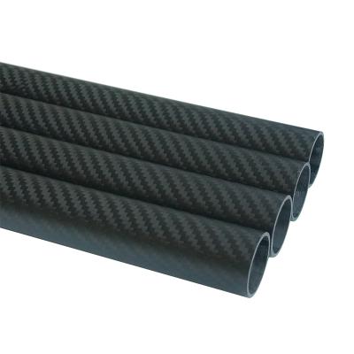 China 14*16*1000MM Matte Carbon Fiber 3K Tube Twill Carbon Tube Drone Tube 14*16 for sale