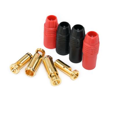 China Spark Proof Mass Gold Bullet AS150 Male Female Connectors Plugs 7mm Sparkproof Connector For RC Battery for sale