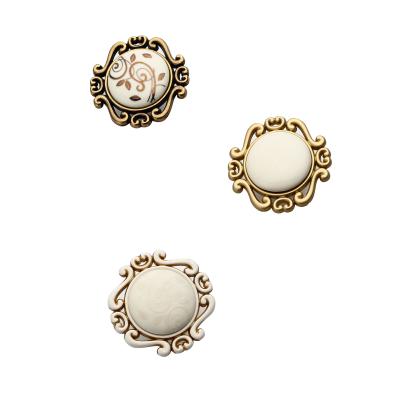 China Contemporary Italy Style Furniture Hardware Classic Drawer Handle Ceramic Knobs for sale