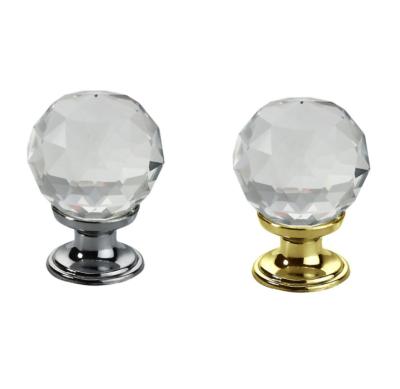 China European style good quality furniture crystal handle and knob for sale