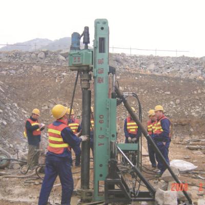 China Construction China Factory 60m Hydraulic Anchor Engineering Drilling Rig For Hydro Power Station for sale