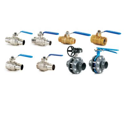 China Pipeline network drop ball and butterfly valves fitting fitting for compressed air gas air pipe for sale