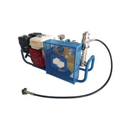 China OIL-LESS Air Compressor Marine Gasoline Driven High Pressure Air Dive Used for sale