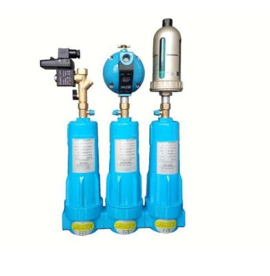 China Compressed Pneumatic System Water Oil Dedusting Precision Inline Compressed Filters for sale