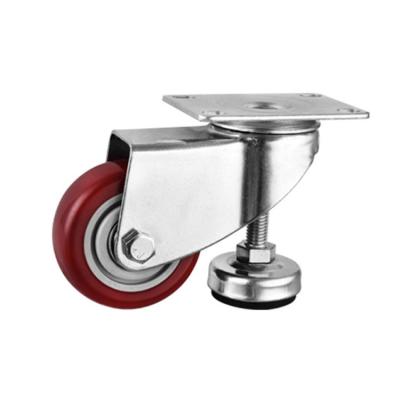 China Others 1.5 2.5 inch 4 inch horizontal adjustable casters with foot cups universal wheels 3 inch horizontallyadjustable casters for sale