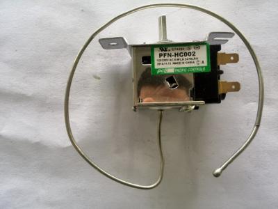 China Light Weight Refrigerator Defrost Thermostat Manual Type Temp Control for sale