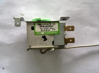 China simple structure refrigeration thermostat for refrigerator Temp Range -22~8°C for sale