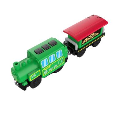 China Low Price Cartoon Train Toy Thomas Train Children's Toy Remote Control Car Taylor Set Wholesale Paired with wooden train tracks for sale