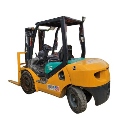 China Hotels Used Forklift Good Price Japan Made Komatsu 30 Forklift 3ton Diesel Forklift for sale