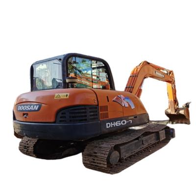 China Doosan 60 Crawler Excavator Doosan Excavator Used By Hotels Cheaper Price In Good Condition for sale