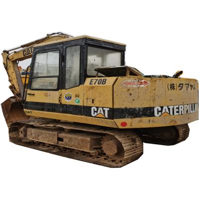 China Hotels Used Caterpillar CAT E70B Mini Excavator Sale Japan Used Caterpillar Excavator for sale