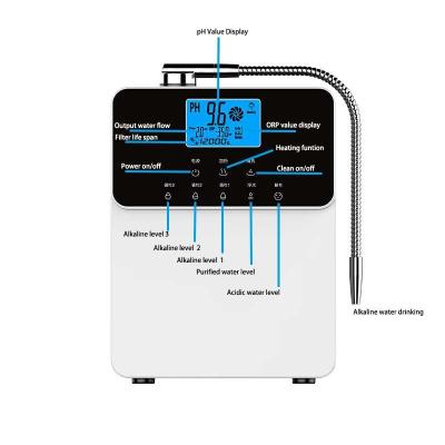 China Alkaline Generator 5/7/11 Alkaline Dishes Hotel Water Alkaline Water Machine Ionized Alkaline Water Ionizer Korea for sale