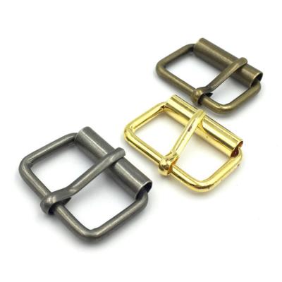 China High Quality Nickel Free Metal Buckles Reversible Belt Pin Buckles Brass Steel Roller Belt Buckles For Handbag for sale