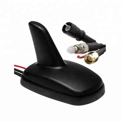 China car tv gps gps fm am amplified shark fin antenna Dia97*68 for sale