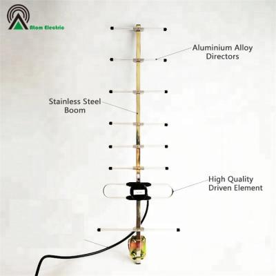 China outdoor 12dbi yagi gsm repeater antenna for mobile phone signal booster 0.8m for sale