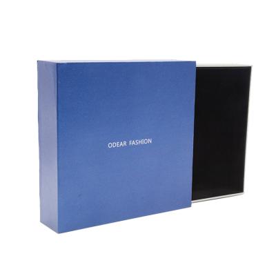 China Wholesale Custom High Quality Paper Cardboard Recyclable Slipping Drawer Boxes Luxury Packaging Gift Box With Logo for sale