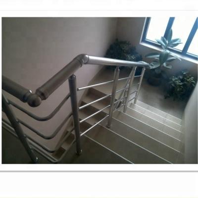 China Aluminum stair fencing outdoor balcony and indoor balustrade stair pillar accessories acessories ZR001 for sale