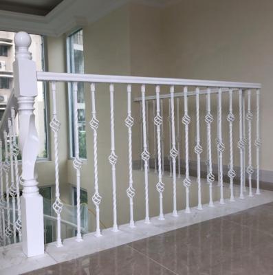 China Modern Gold Color Iron Metal Stair Railing for sale