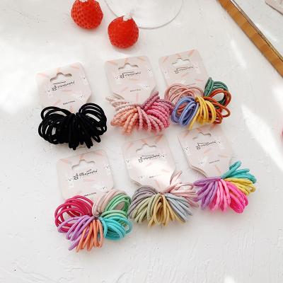 China Fashion / Wholesale Candy Hair Accessories Women Elastic Band Strong Elastic Hair Pull Continuous Hair Tie for sale