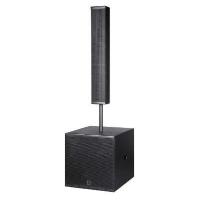 China Waterproof Wear Resistant Black  Speaker Outdoor Speaker Column Array à venda