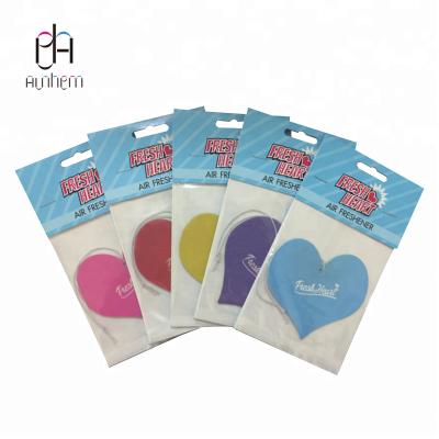 China Freshing Air with Customized Logo and Printing for Hot Sale Customized Promotion Car Perfume Remover Promote Car Air Freshener, M-123 for sale