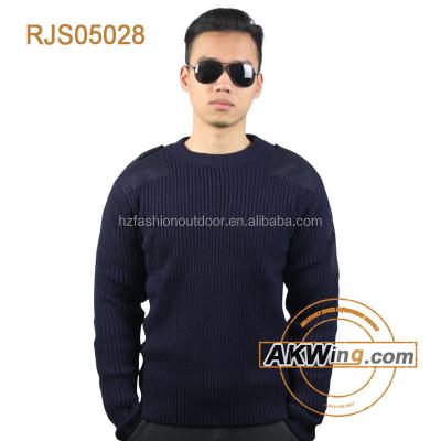 China Anti-wrinkle United States Police Sweater Army Sweater Winter Wool Pullover Military Sweater for sale