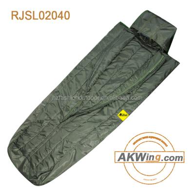 China Mummy Sleeping Bag Classic 58 Pattern British Military Army Sleeping Bag With Portable Handle for sale