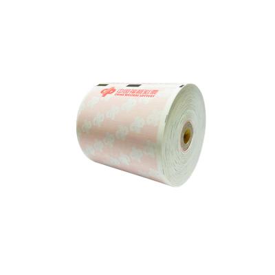 China Hot Selling High Quality Preprinted Thermal Lottery Ticket Lottery Ticket Paper Roll for sale