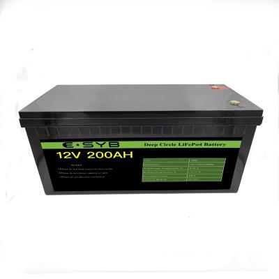 China OEM 12.8 Volt 12V 200Ah Lifepo4 Battery Lithium Battery Pack For Solar Power System 200Ah / 2560Wh for sale