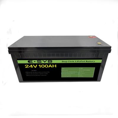 China ESYB Deep Cycle 12V 100AH ​​24V100AH ​​36V100Ah LIfepo4 Battery Pack For Solar Power System UPS Customized for sale