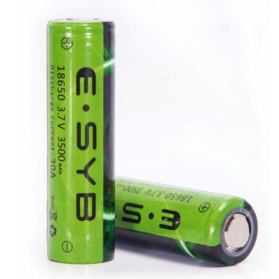 China Toys Deep Cycle 18650 Li Ion Rechargeable Battery 3500mah 18650 Battery For Electric Motorboat Boat for sale