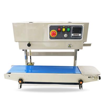 China Automatic Food FR900V ContinuousVertical Plastic Bag Heat Sealing Machine for sale